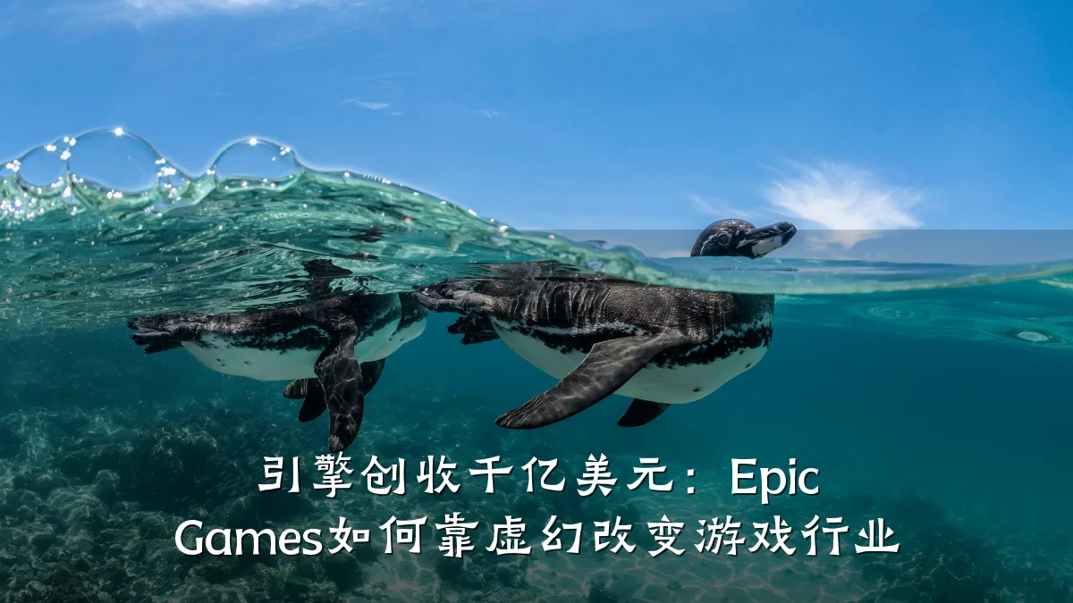 引擎创收千亿美元：Epic Games如何靠虚幻改变游戏行业