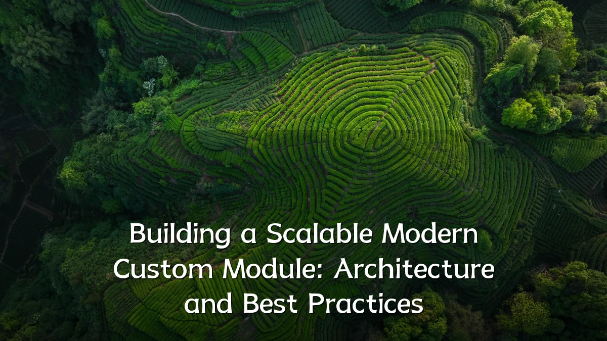 Building a Scalable Modern Custom Module: Architecture and Best Practices