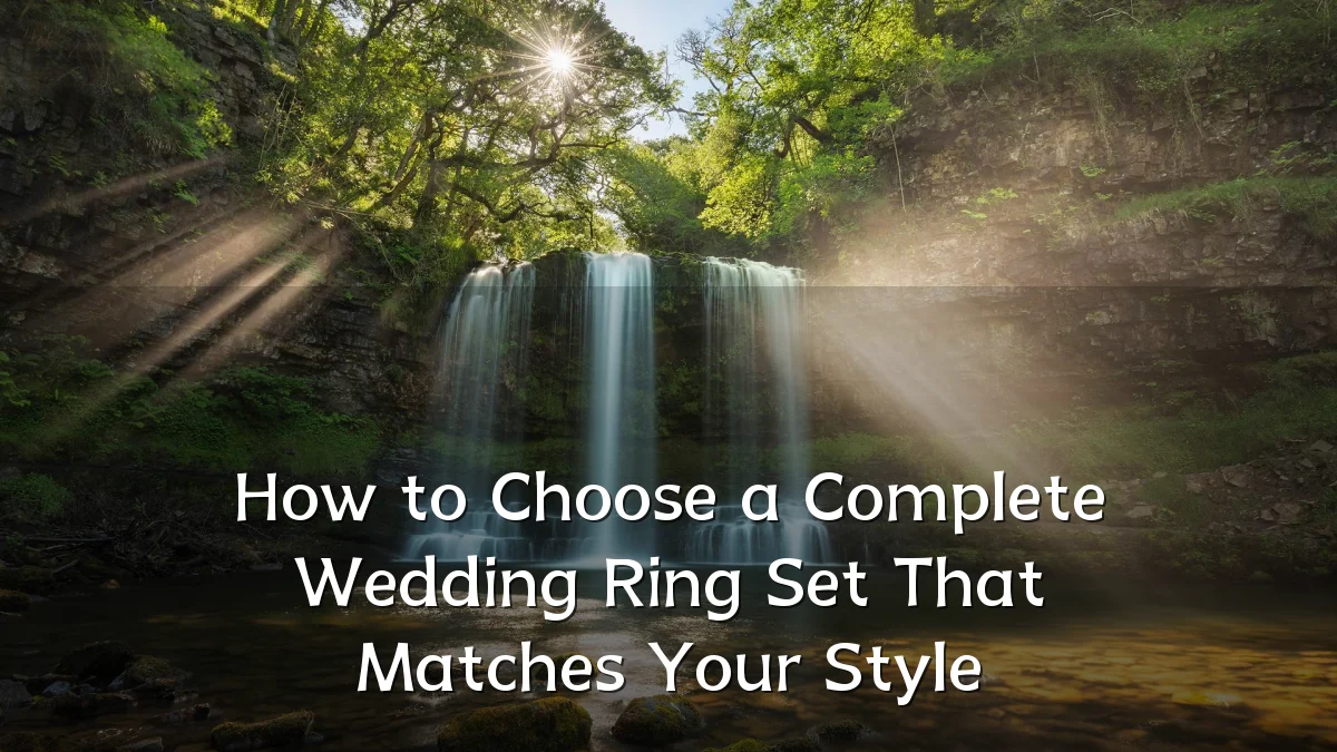 How to Choose a Complete Wedding Ring Set That Matches Your Style