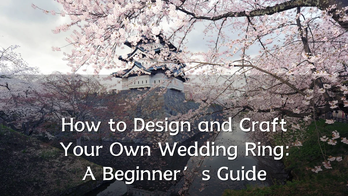 How to Design and Craft Your Own Wedding Ring: A Beginner’s Guide