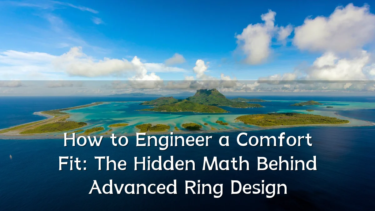 How to Engineer a Comfort Fit: The Hidden Math Behind Advanced Ring Design