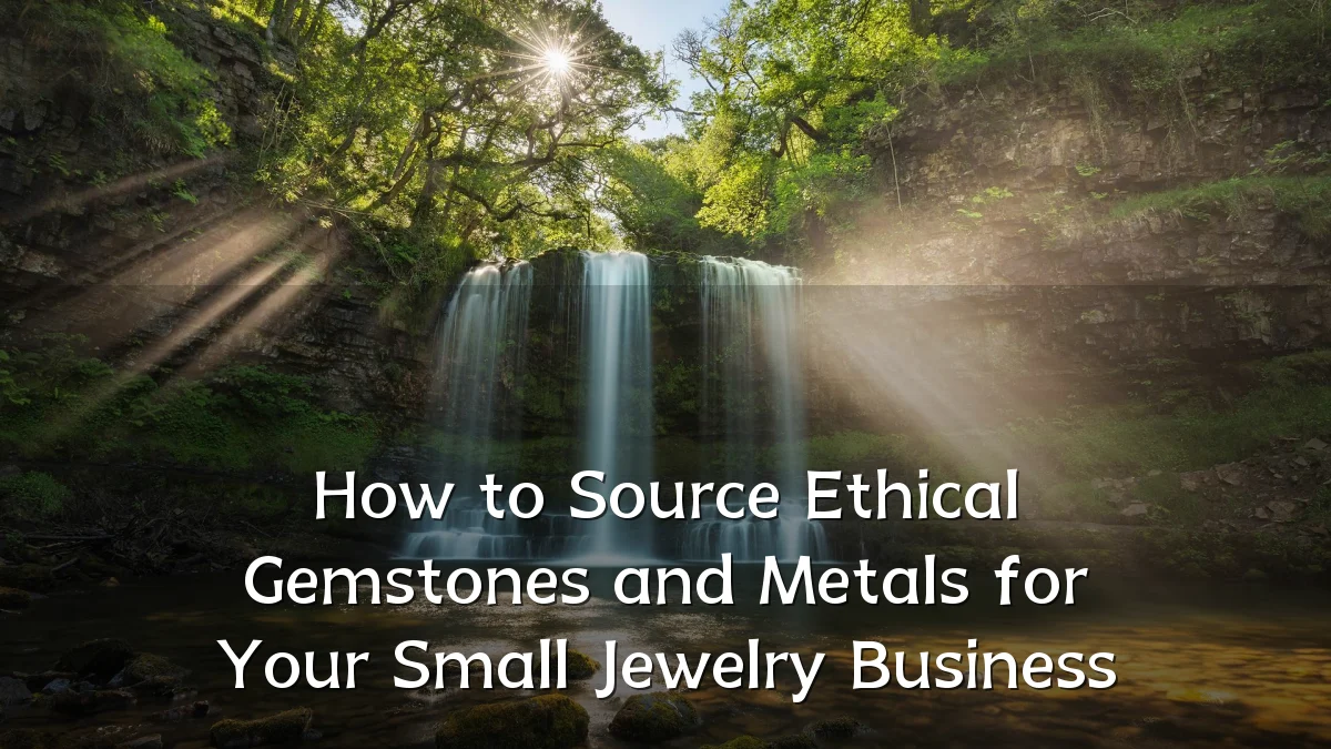 How to Source Ethical Gemstones and Metals for Your Small Jewelry Business
