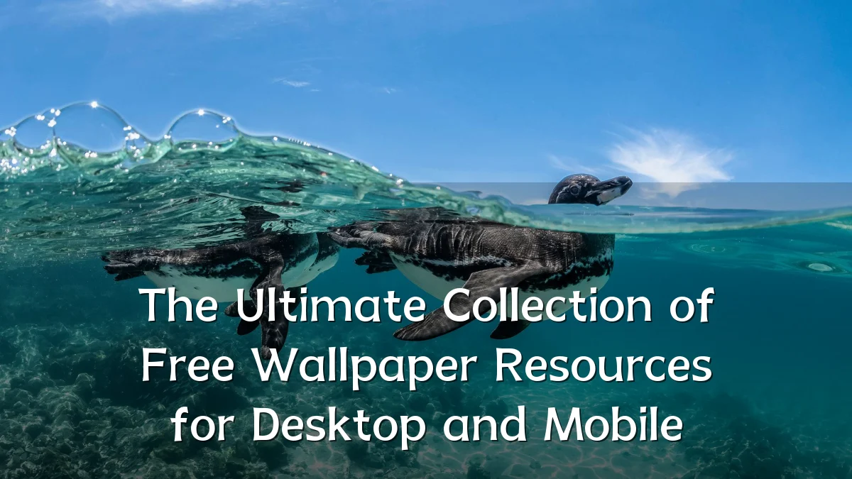 The Ultimate Collection of Free Wallpaper Resources for Desktop and Mobile