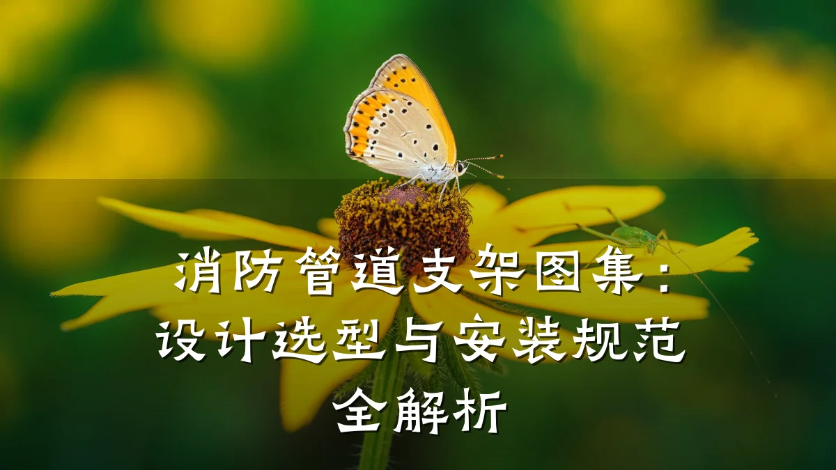 消防管道支架图集:设计选型与安装规范全解析