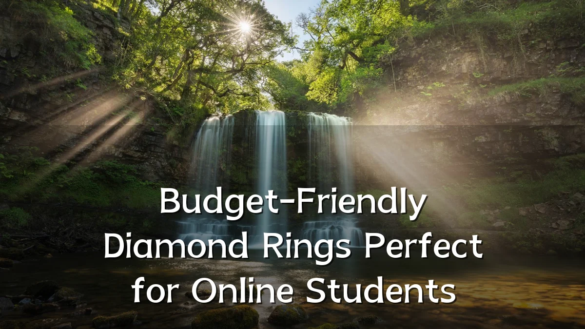 Budget-Friendly Diamond Rings Perfect for Online Students