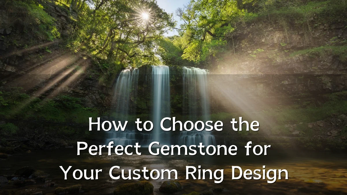 How to Choose the Perfect Gemstone for Your Custom Ring Design