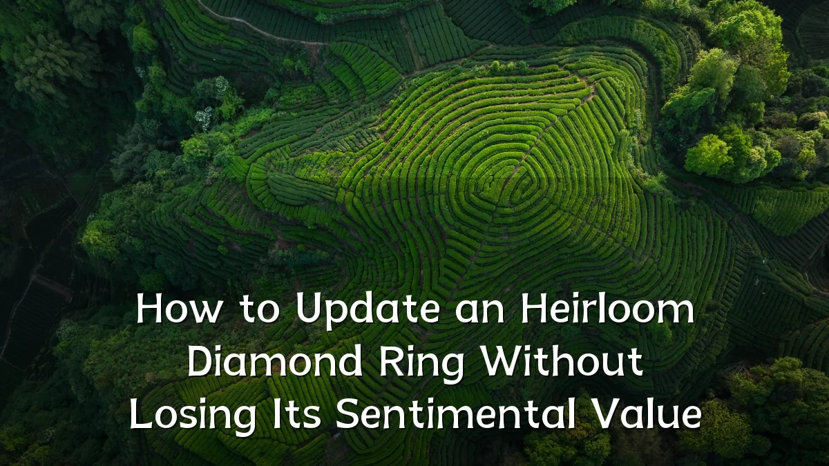 How to Update an Heirloom Diamond Ring Without Losing Its Sentimental Value