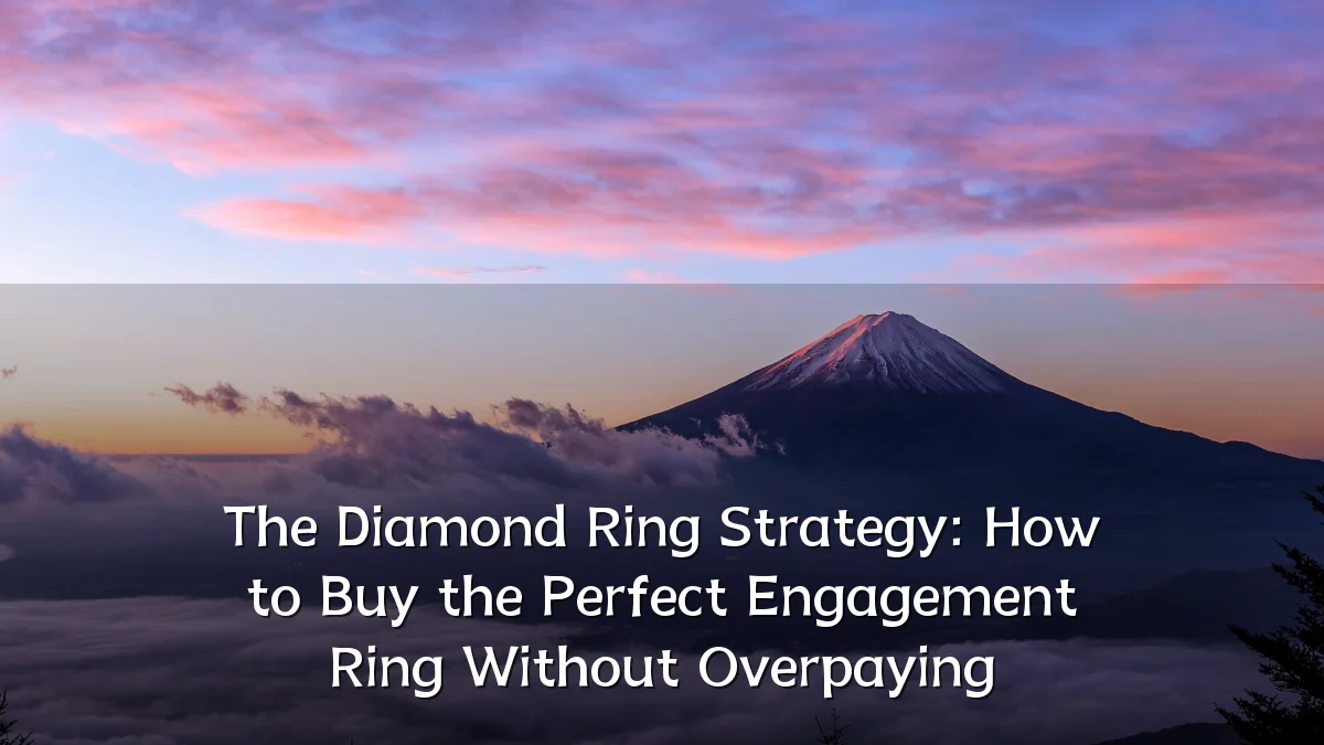 The Diamond Ring Strategy: How to Buy the Perfect Engagement Ring Without Overpaying